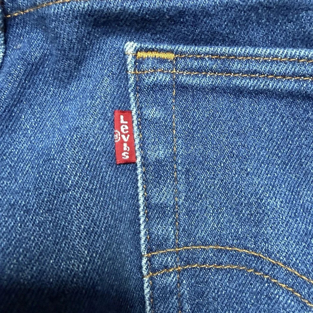 Levis 517 Jeans Men 34x29 Boot Cut Blue Denim‎ Cowboy Rodeo Western Classic